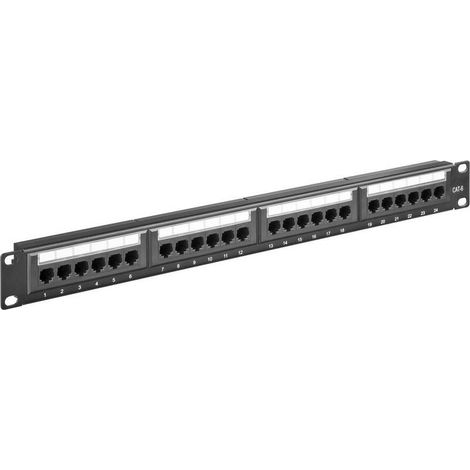 MicroConnect 19" CAT6 24-Port