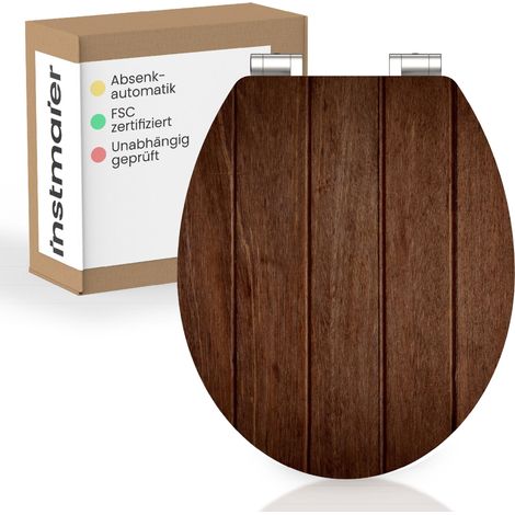 MDF WC-Sitz WC8M, mit Absenkautomatik (1/5)