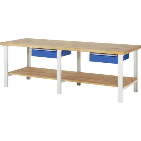 Rau Établi 7001A7, L2500xP900xH840mm, 1x Tiroir-TA (1/5)