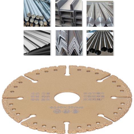 Lame de scie multifonctionnelle pour la coupe du fer et le brasage, 100 x 20 mm (1/5)