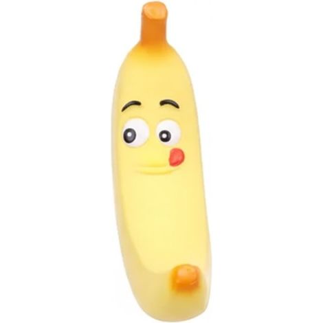 Jouet pour chien Fruco en forme de banane qui émet un son (1/4)