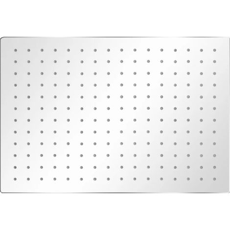 Maison Exclusive - Testa Doccia a Pioggia in Acciaio Inox 30x40 cm Rettangolare