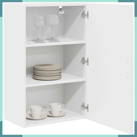 884684 Armoire de cuisine avec stockage Kalmar Blanc 50 x 31 x 80 cm (1/5)
