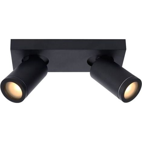 Lucide 09930/10/30 - Faretto da soffitto, in alluminio, 10 W, colore: Nero (1/5)