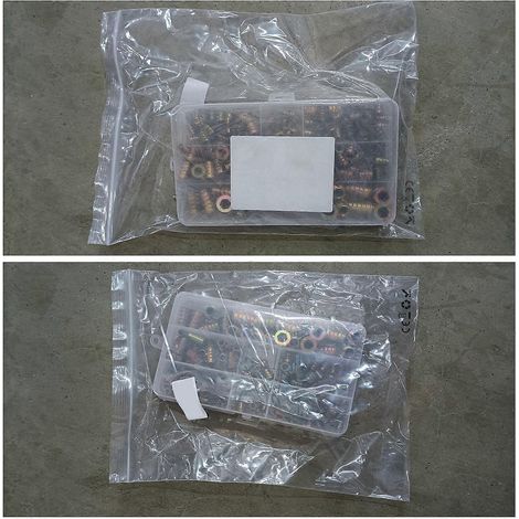 Kit d'outils d'assortiment d'inserts filetés pour bois, inserts de vis à bois M5/M6/M8 (165 pièces) (1/4)