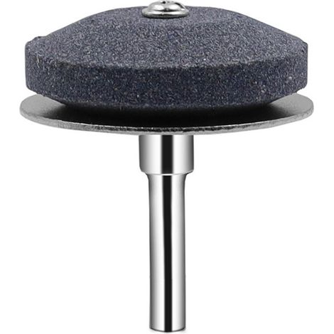 Disco de afilado universal para taladros eléctricos y manuales, vástago de 6,35 mm (1/4 de pulgada), compatible con cortacéspedes y taladros manuales. (1/5)
