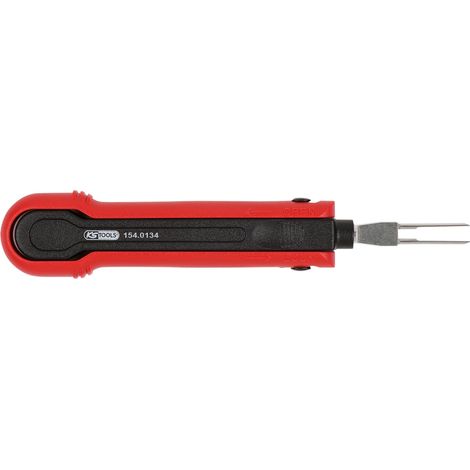 KS Tools Entriegelungswerkzeug für Flachstecker/Flachsteckhülsen 9,5 mm (AMP Tyco MPT)