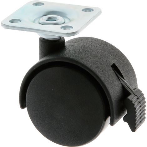 -CAHERSA- Rueda AMIG 1504-50 Nylon Negro (1/2)