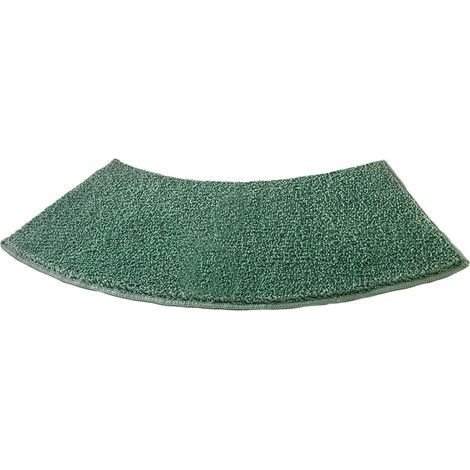 Tappetino da bagno curvo, tappetino doccia, tappetino spesso per WC, tappetino da bagno ecologico, tappetino antiscivolo per bagno, verde (1/5)