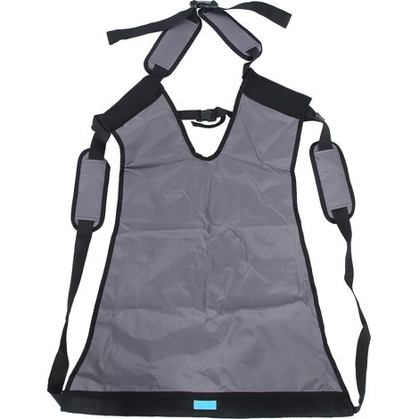 Sangle de levage pour patient, sangle de transport pour personnes âgées et handicapées, sangle de transfert pour monter et descendre les escaliers, 103 x 70 cm / 40,6 x 27,6 pouces (grande) (1/5)