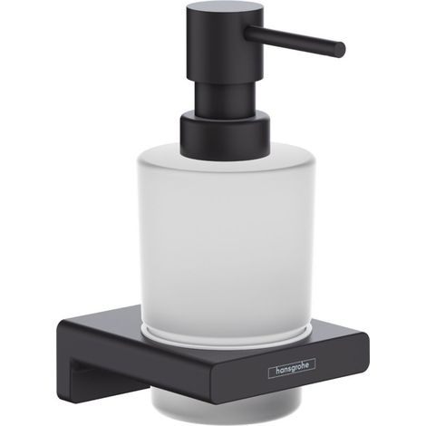 HANSGROHE AddStoris Distributeur de savon liquide noir mat (1/7)