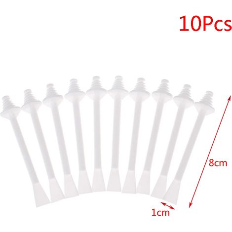 Lot de 10 accessoires de beauté pour l'épilation du nez : bâtonnet en PP, cire pour le nez, bâtonnet de cire Butter-Bean. (1/5)
