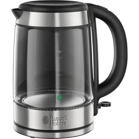 Bollitore in Vetro Argento 2000 W 1,7 L Russell Hobbs (1/5)