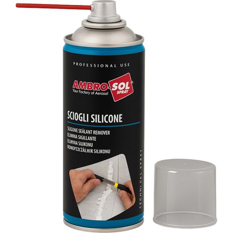 Bomboletta Rimuovi Silicone a Spray da 400 ml ideale per rimuovere le eccedenze e gli sfridi di silicone (1/5)