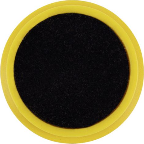 magnetoplan Magnet Basic Serie (Ø) 24 mm rund Gelb 10 St. 1862402