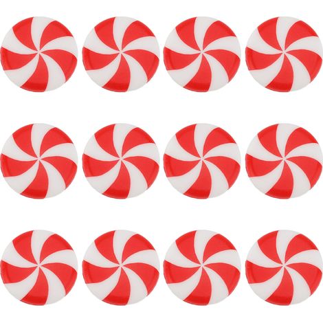 Set mit 12 dekorativen Türknöpfen, Griffen und Bonbonziehern aus Silikon, perfekt für Partys. (1/5)