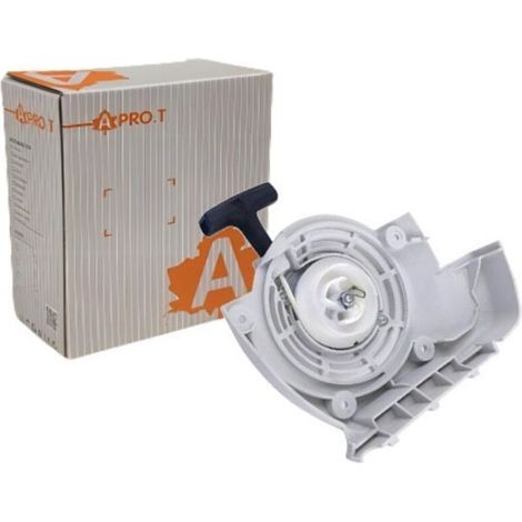 Démarreur pour tondeuses STIHL FS120, FS200 et FS250 (référence 41340802101). Compatible avec les modèles STIHL FS120 à FS250.