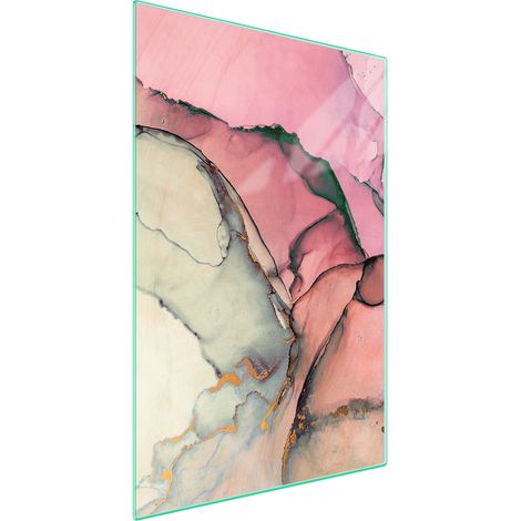 TAGLIERE IN VETRO 35x52 in marmo (1/5)