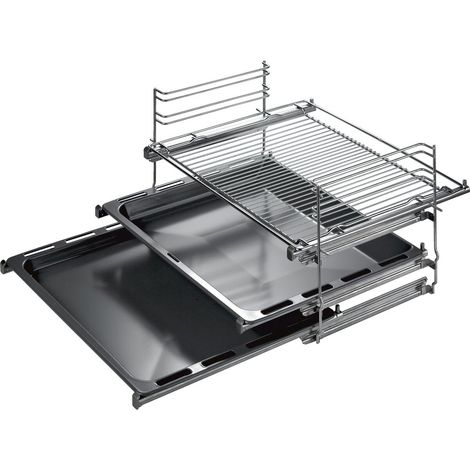 Extractor telescópico Bosch, 3 vías, acero inoxidable, HEZ438301 (1/5)