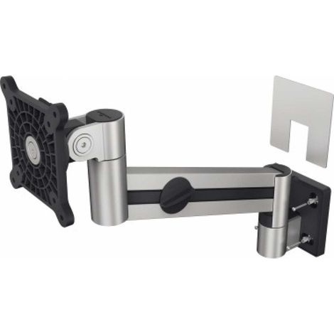 Monitorschwenkarm PRO 29 x 35 x 12 cm (B x H x T) 3-8kg Aluminium/Kunststoff silber metallic (1/5)