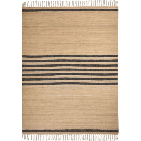 Teppich ERICEK Beige 160 x 230 cm Jute