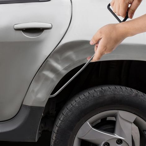 Ausbeulstangen-Kit, Ausbeulstangen, Stäbe Dellenlifter Dellenset Dellen Reparatur Set, Dellenreparaturstangen für Auto, Reparaturset Ausbeulset Lackfreies Dent Abzieher Fahrzeug