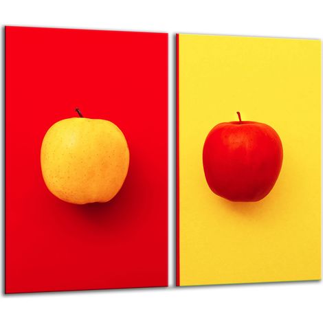 Tabla de cortar de vidrio 2x 30x52 fruta (1/5)