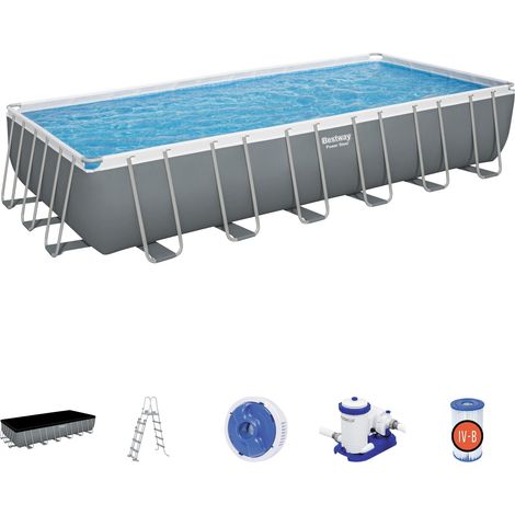 Bestway 56474-5 Set piscina fuori terra Power Steel da 732x366x132 cm (1/10)