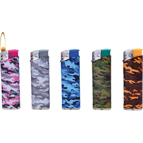 ACCENDINO New Camouflage- 50 pezzi  - POLYFLAME