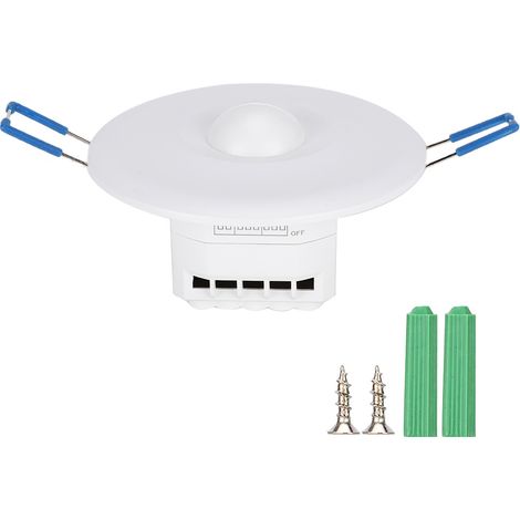 Einstellbarer 5,8-GHz-Mikrowellen-Radar-Bewegungsmelder für die Flurbeleuchtung (1/5)