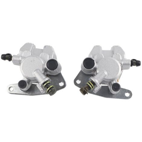 DEESSE SHOP-Étriers de Frein Avant, 2 pièces Ensemble d'assemblage d'étriers de Frein Avant pour Kodiak 400 1999-2006/Kodiak 450 2003-2006. (1/5)