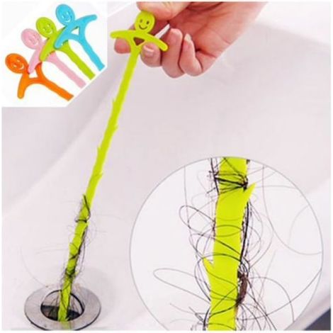 Paquet de 3 nettoyants pour canalisations/nettoyant pour éviers, baignoires et douches multicolores (1/5)