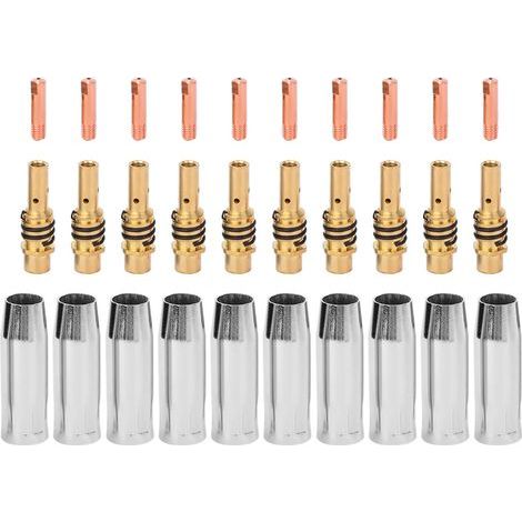 Fdit Kits de Soudure de Soudage Binzel 15ak - Conception Professionnelle du Matériau en Laiton 10 Pcs Sont Définis Différentes Exigences Satisfaits (1/5)