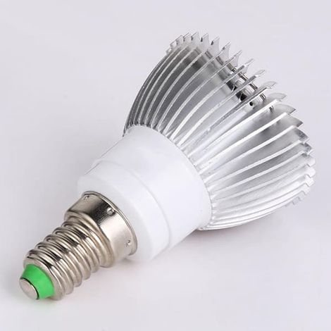 Lampe horticole LED pour plantes d'intérieur, éclairage floral - Culot E14 (1/4)