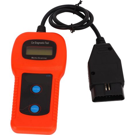 Lecteur de codes OBD2 U281 : outil de diagnostic rapide pour véhicules automobiles (DTC). (1/5)