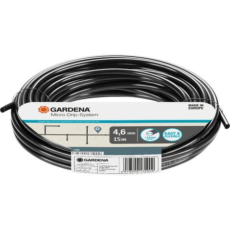 GARDENA Tubo de distribución de 4,6 mm (3/16'') Rollo de 15 m (01350-20) (1/2)
