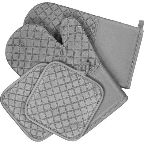 Maniques de Cuisine pour Poêles Chaudes Protège-Mains pour Pâtisserie de Protection la Chaleur pour Barbecue (1/5)