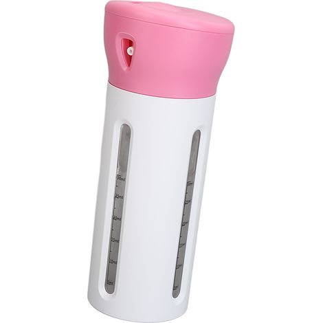 Lotions Voyage 4 en 1 Flacons Souples Portable Contenants Réutilisables pour Shampoing Après-Shampoing Gel Douche - Kit de Rangement pour Salle de Bain (1/5)
