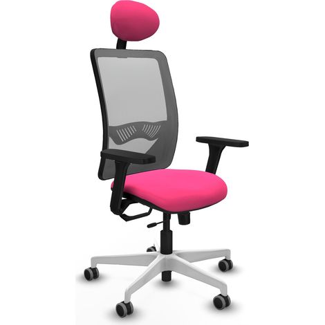 Silla de oficina piqueras y crespo Zulema gris brazos ajustables (1/2)