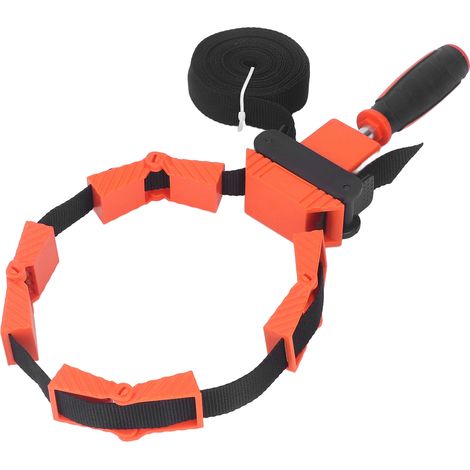 Clips de sangle en nylon de 4 mètres, clips de reliure, clips de menuiserie, serre-joints pour panneaux, outils, serre-joints à angle polygonal, dispositifs de fixation, serre-joints pour cadres de me (1/5)