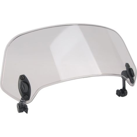 Pare-vent moto réglable à clipser déflecteur de vent universel pour moto marron (1/5)