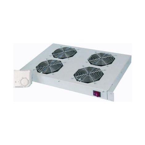 Digitus DN 19 FAN 4 HO unidad de ventilación gris negro (1/3)