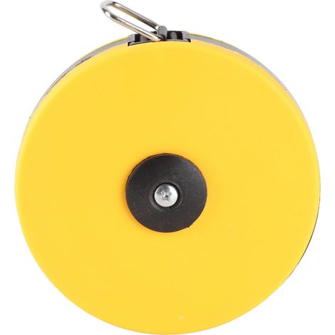 Mètre ruban en fibre de verre de 15 m pour mesures sur site, outil de mesure souple pour levés topographiques de bâtiments