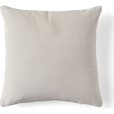 Flamingo - coussin - 45x45 cm - en velours - beige (1/4)