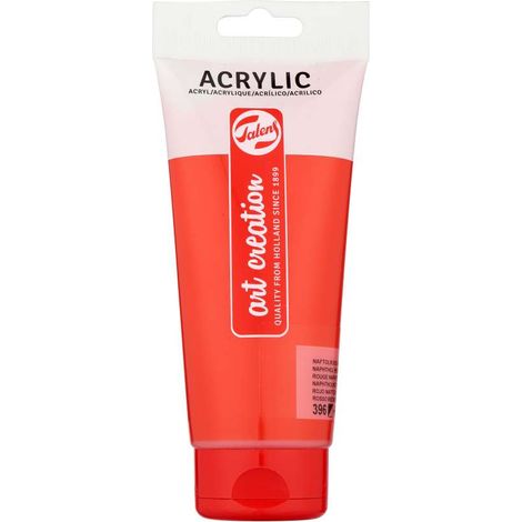 Vernice acrilica AC Acrylic 200 ML Rosso Naftolo Medio