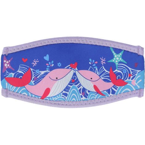 Housse de masque de plongée, fabriquée en caoutchouc néoprène double couche, adaptée à la plongée, au snorkeling et aux sports nautiques. (1/4)
