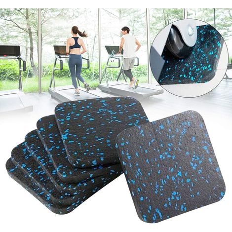6 stücke Stoßdämpfende Matte Anti-Vibration Schalldämmung für Laufband