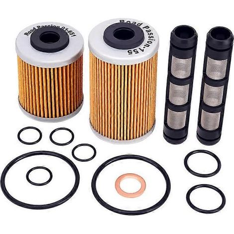 Kit de filtres à huile compatible avec les accessoires moto SMC 690R Enduro (2012-2020) - Référence : 7503804611 (1/5)