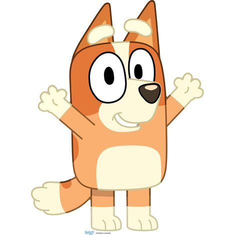 Figurine en carton - BLUEY - Personnage Bingo Haut 69 cm (1/5)