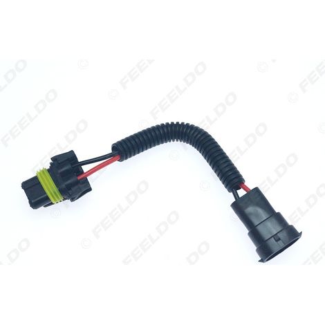 Adaptateur de douille pour lampe LED/HID automobile 9005/9006/9012 mâle vers H11 femelle